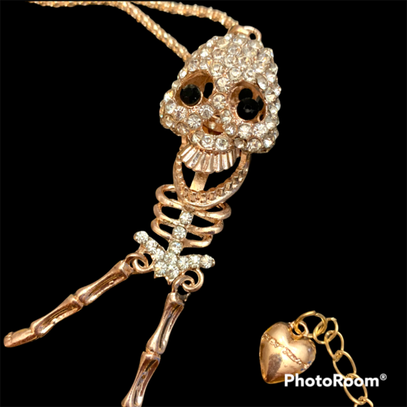 Betsey Johnson Jewelry - Beautiful Skeleton Betsy Johnson Long Necklace